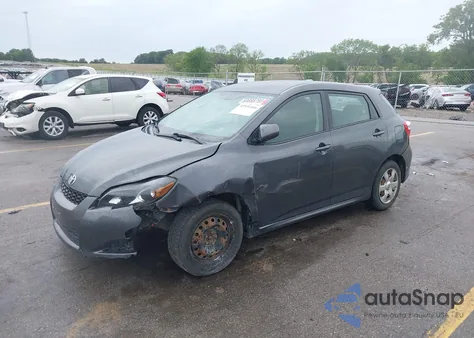 2009 Toyota Matrix z USA, uszkodzony, nr VIN 2T1KU40E79C176529